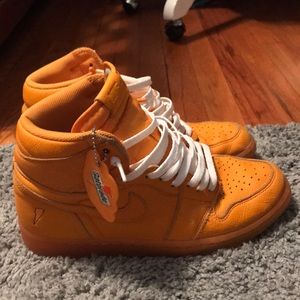 Orange Gatorade Jordan 1